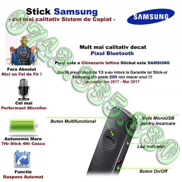 Casca de Copiat Stick cu Casca MC2500 Casti de Copiat fara fir