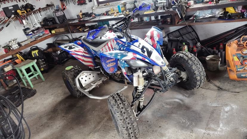 Yamaha yfz 450 2008    defect !!  schimb cu cross