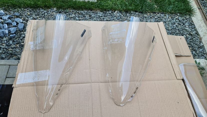 Parbriz Fabbri double bubble Yamaha R1 2000 2001 și R1 2002 2003