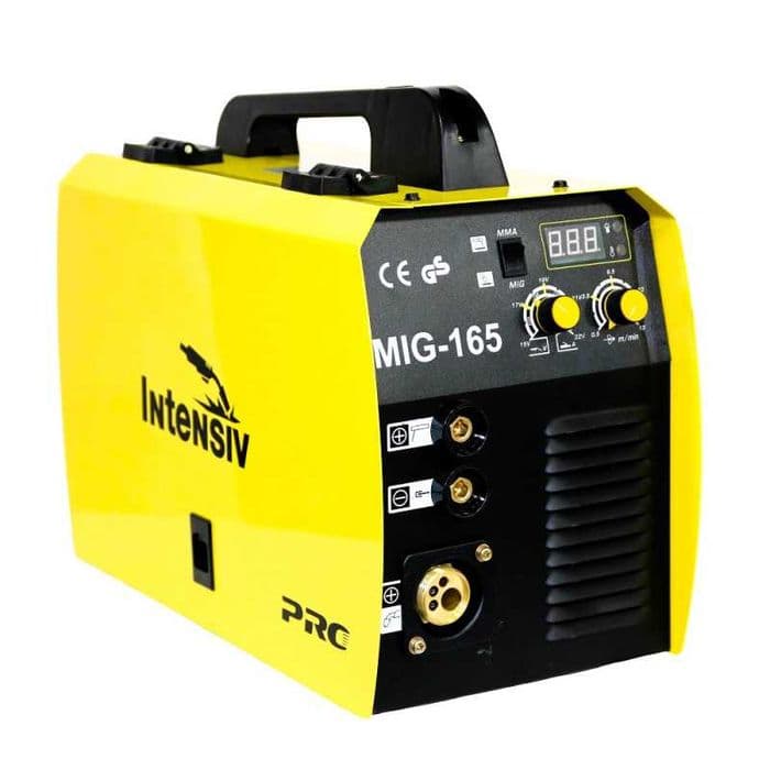 Aparat sudura MIG 165 + tub 8L PLIN corgon + reductor cu bila + sarma