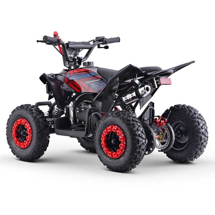 Atv copii 49cc MiniWarrior 6" rosu