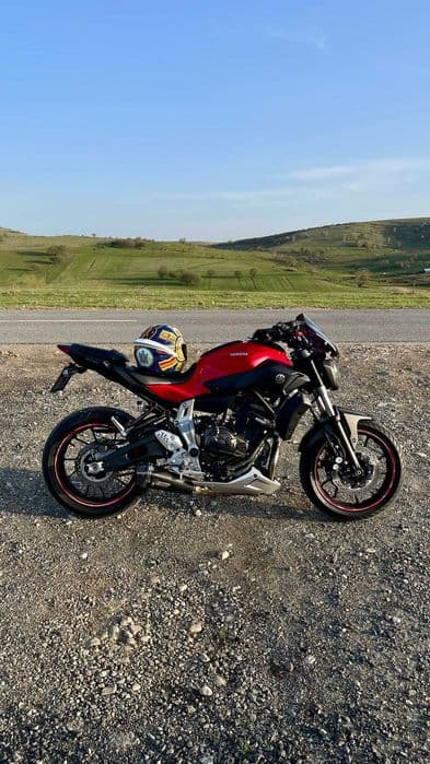 Yamaha MT07 ABS 7800KM, evacuare MIVV