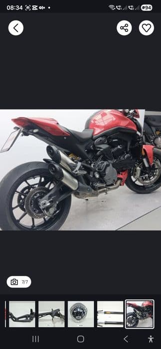 Aripa spate carbon Ducati Monster 937