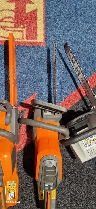 Stihl ,Husqvarna drujba pe curent ,acumulator