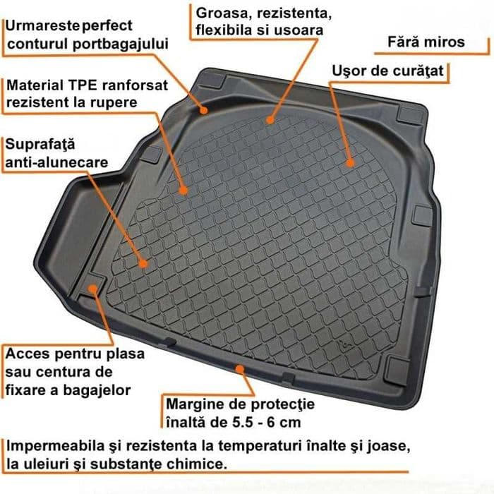 Tavita Portbagaj Premium Toyota C-HR, RAV4, Land Cruiser, ProAce