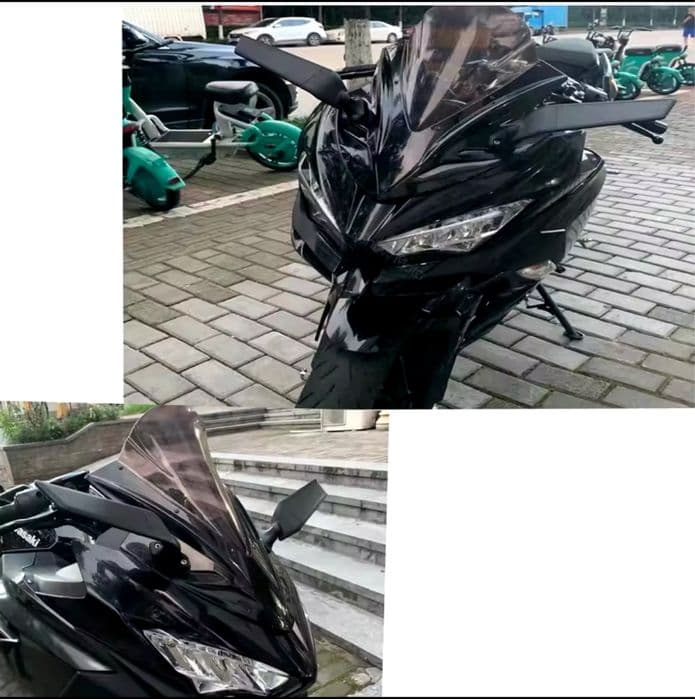 Oglinzi moto universale tip Rizoma racing aripi  wings Honda Yamaha