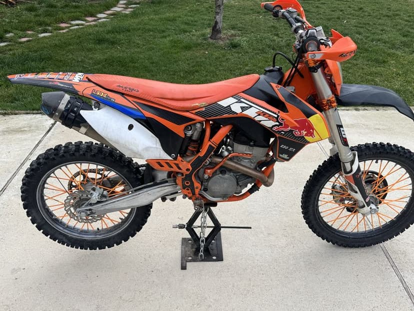 Ktm sxf250 injectie 2015