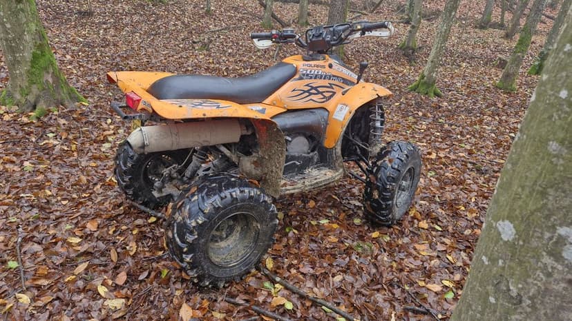 Atv polaris scrambler 500 4x4