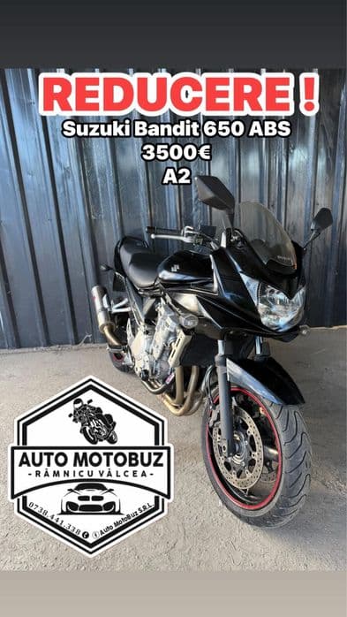 Suzuki Honda Kawasaki Yamaha A A2 A1  (MotoBuz) -RATE FIXE- FARA AVANS
