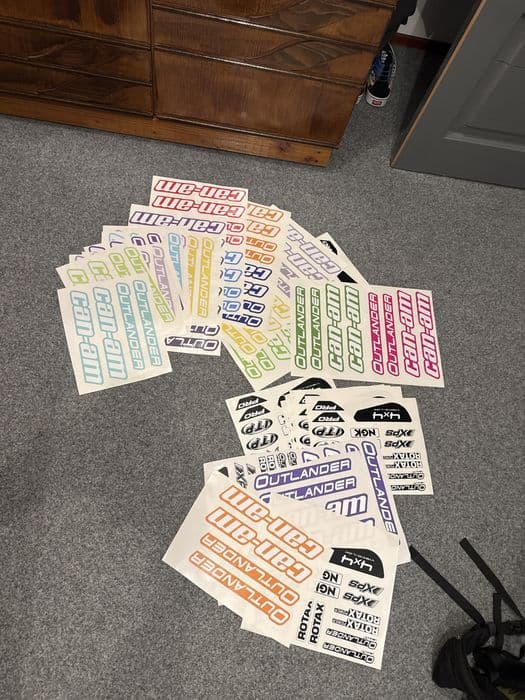 Stickere pentru  Can-Am , stickere, colant pentru carene