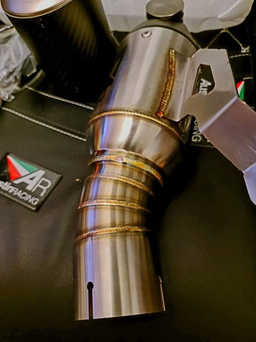 Evacuare Austin Racing S1000RR 2025 / toba moto Akrapovic 60mm toba s1