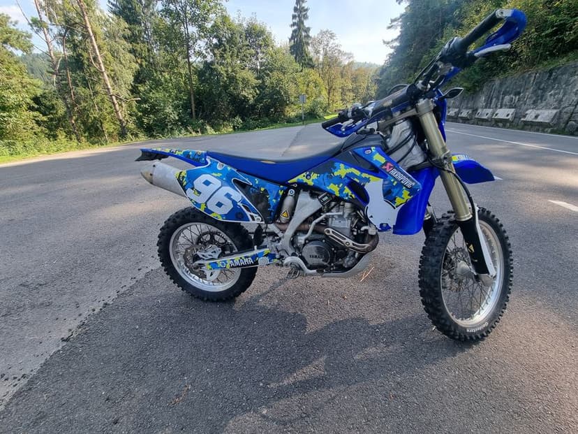 Yamaha wr 450 f înmatriculat