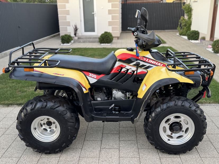 Atv Linhai 300 Worker 4x4 la Maneta + Troliu (nu tgb cf moto yamaha