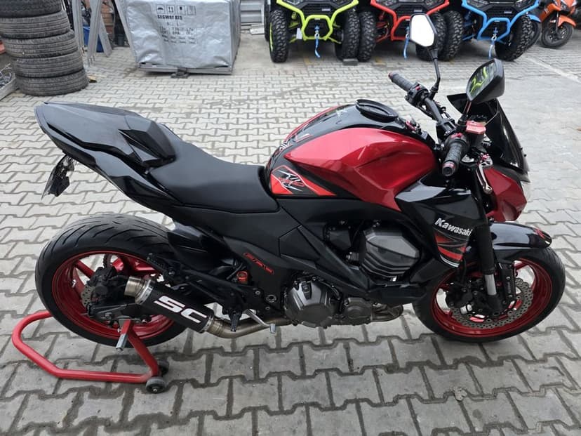 A2 Kawasaki Z800 Abs  Garantie.35kw permis a2 motocicleta