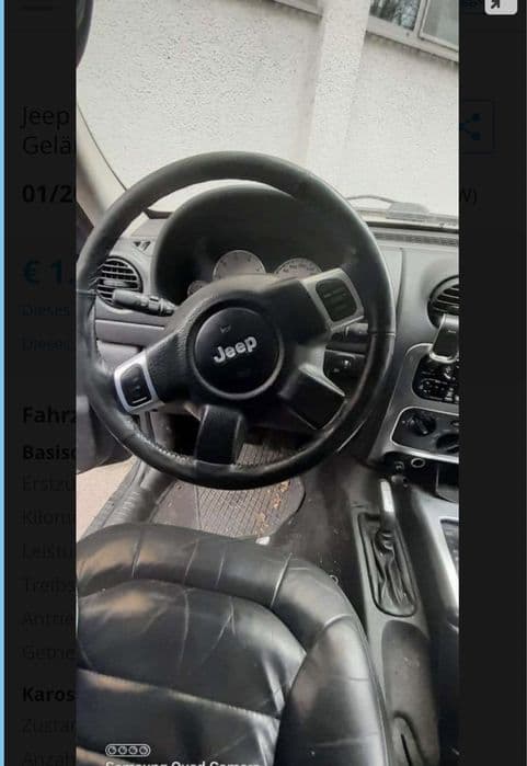 Piese jeep kj 2.5/2.8/3.7i