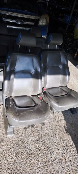 Set scaune banchete piele cu încălzire navigație Nissan Navara d40