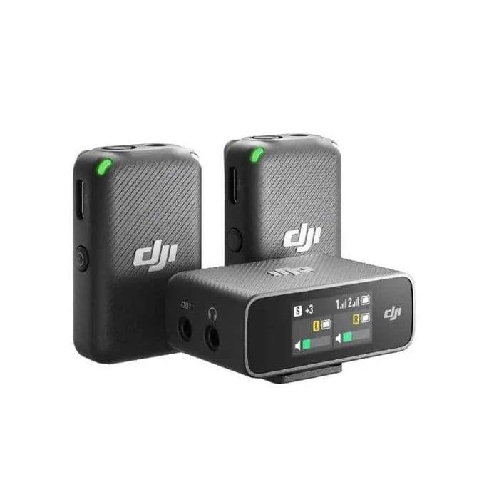 DJI Mic - Sistem Wireless Dual 2 TX + 1 RX + Carcasa Incarcare