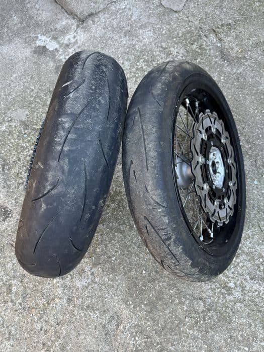 Roti excel supermoto R17 , suzuki drz 400