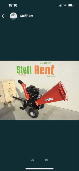 Bisonte bta-120 te tocator crengi