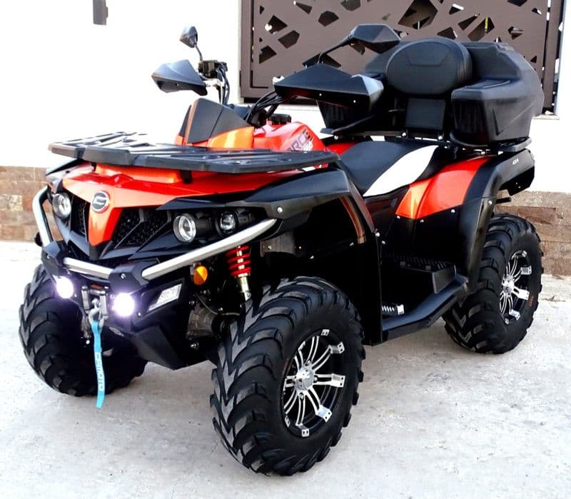 ATV‼️CF MOTO 550 L‼️NR negru ‼️servo directie‼️ nu [can am,linhai,tgb,