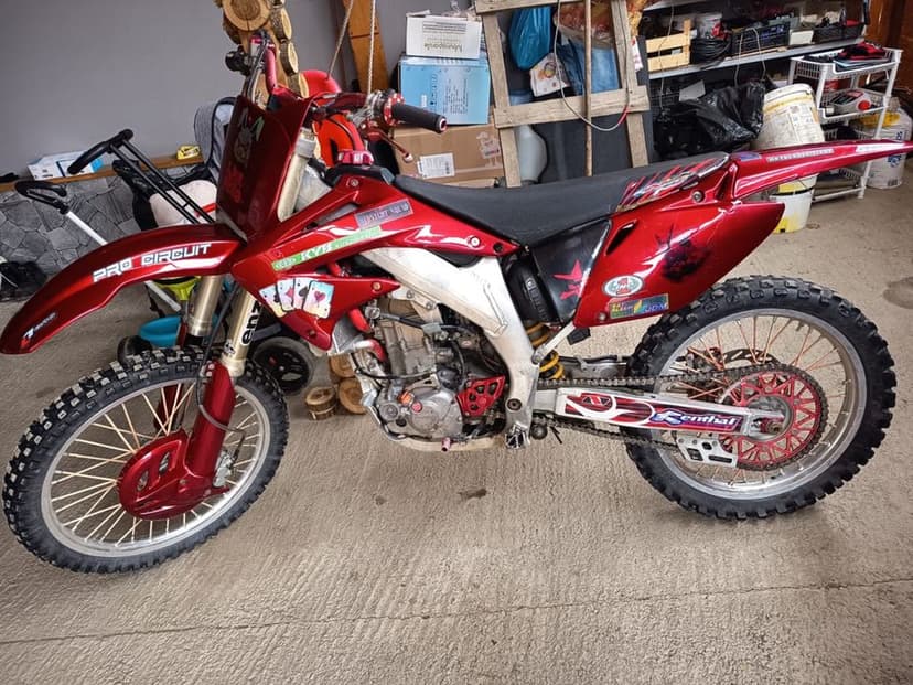 Vand motocross Honda CRF 450 R