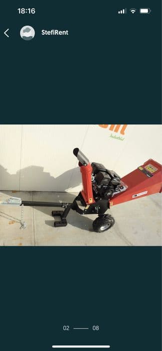 Bisonte bta-120 te tocator crengi