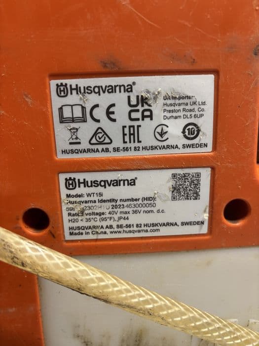 Pompa apa husqvarna WT 15i