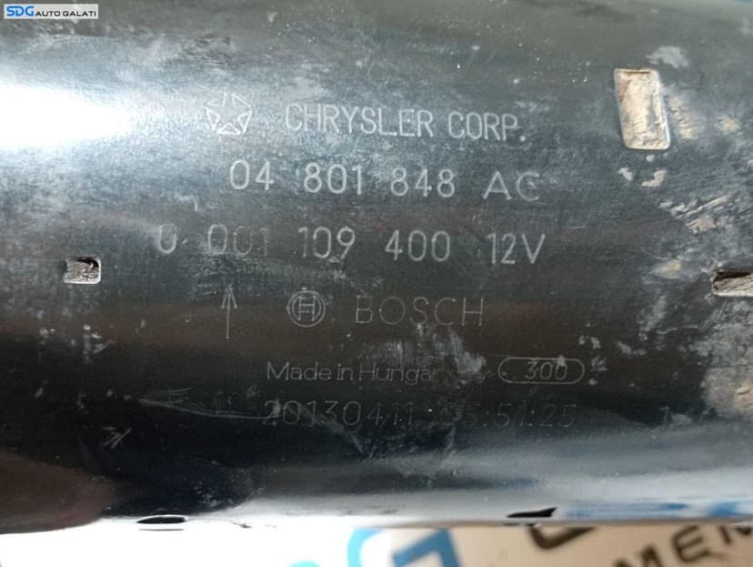 Electromotor cu 10 Dinti Jeep Cherokee 2.8 CRD 2008 - 2024 Cod 04801848AC [M7357]