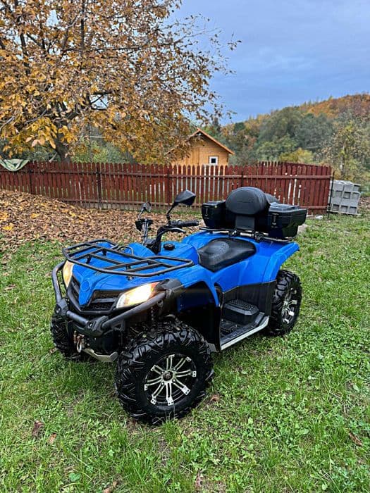 CF Moto 450L 4x4 din 2020 Numere NEGRE