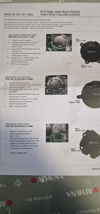 Kawasaki z1000 sx //ninja 650/400/250/er6n/zxr 1000