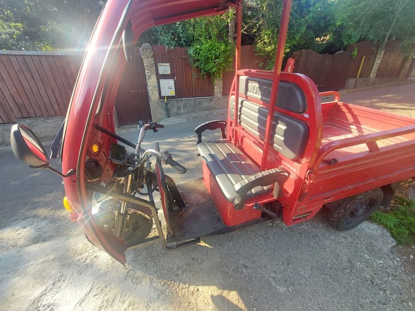 Triciclu Electric, 45km/h, Motor 3900W, Voltarom Hercules, Volta VT5,