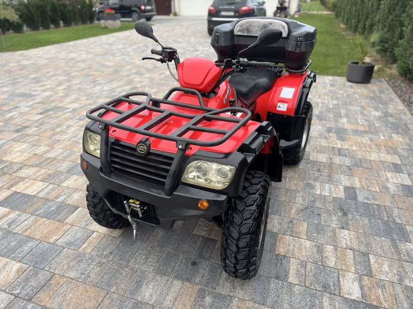 Atv cf moto 500 4x4/fabricatie 2014/varianta lunga/recent adus