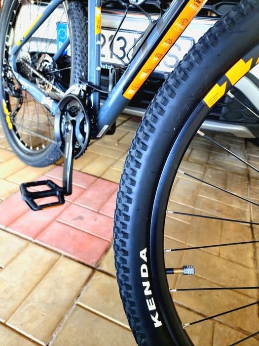 Bicicleta MTB hard tail Cross 29" Orange Gray Kenda