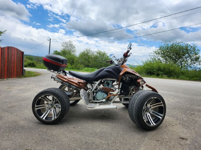 Vand atv/quad 250cc,schimb cu jante 5x112 r19 r20 audi