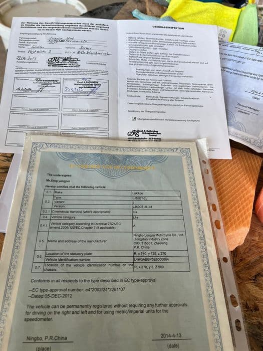 Vând scuter an 2015