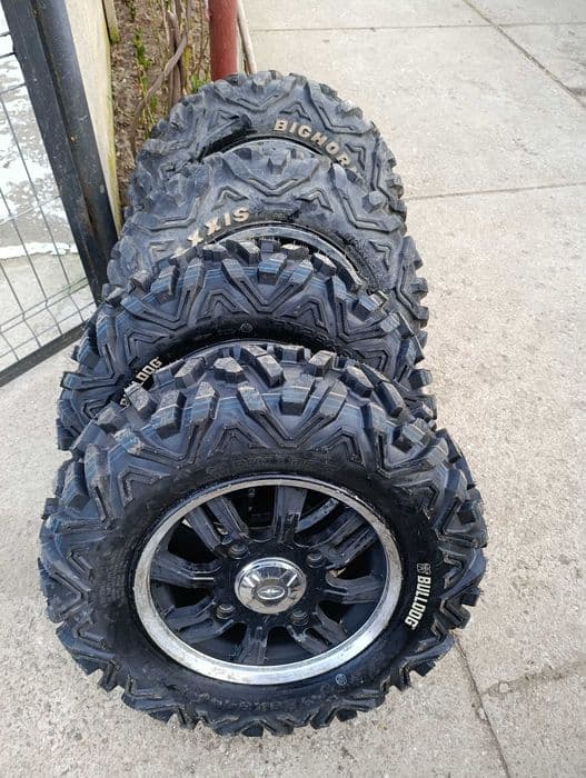 Jante cu anvelope Polaris scrambler 850/1000