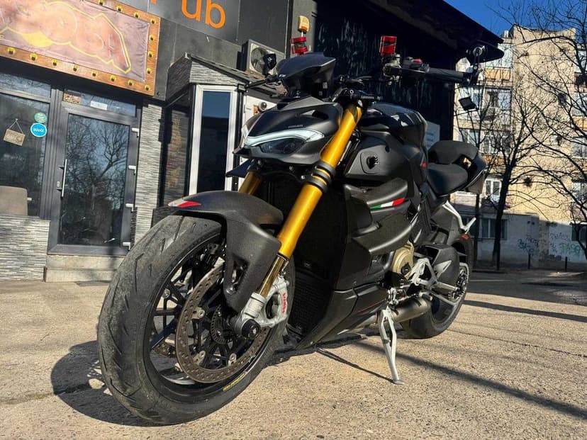 Ducati Streetfighter v4s 2021 Full Carbon Akrapovič  Stare impecabilă.