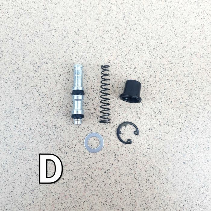 Kit Reparație Maneta/Pompa Frână–Atv–Motocicleta–Piston+Garnituri+Arc+