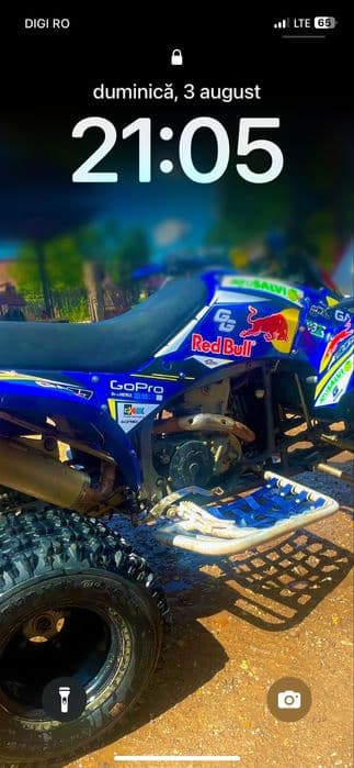 Atv/quad gasgas wildhp 450  acte spania ( aproximativ yzf 450 trx 450)