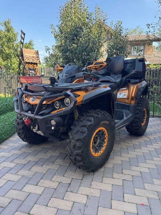 CanAm Outlander 1000 XT-P Max Limited 2016 inmatriculat nr negru