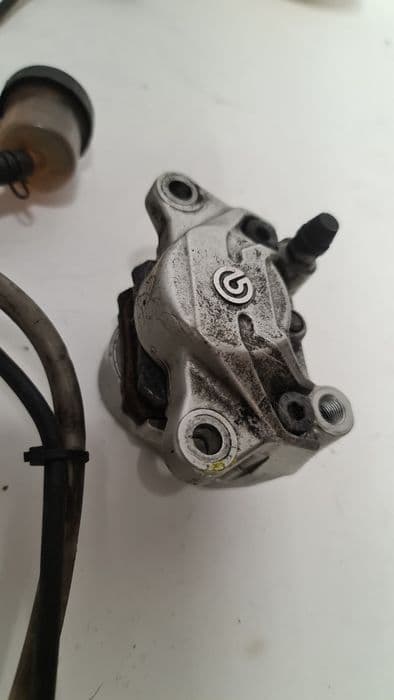 Pompă frână Ducati Monster / Multistrada și etrier spate Brembo