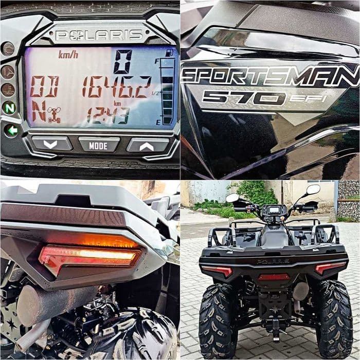 ATV Polaris Sportsman 570 EPS **An 2024**Troliu**Led**Nou**