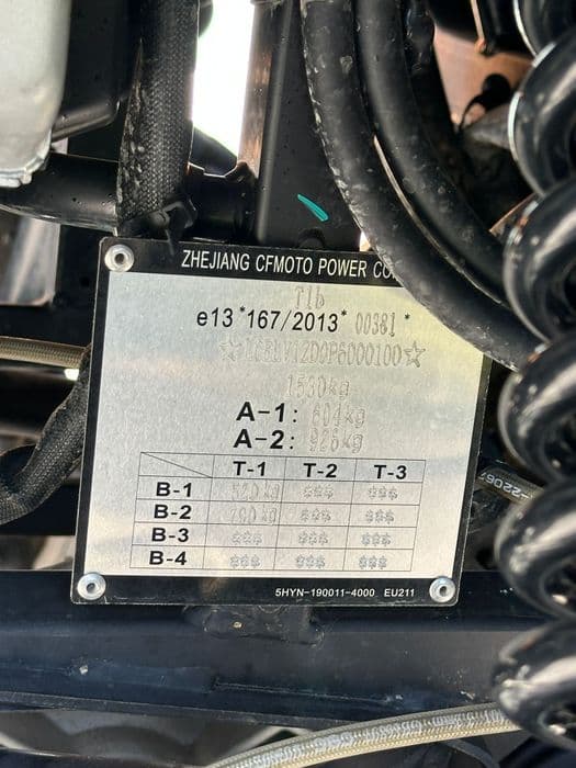 Buggy CF Moto 1000XL UForce