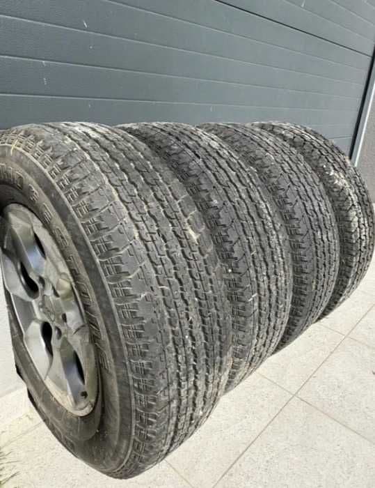Jante 5x127 R18 Jeep Wrangler JK+Anvelope 255 70 18 Bridgestone Dueler