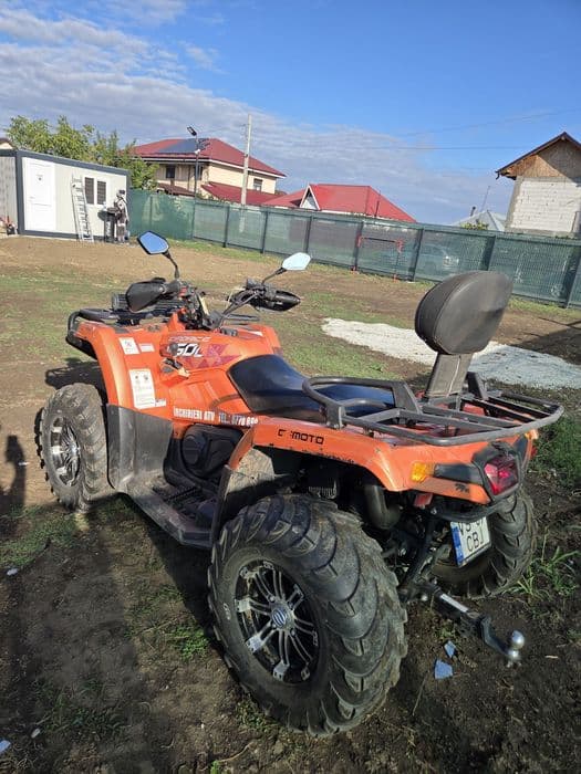 Cf Moto 450L
An fabricatie 2023
5000km
Varianta omologata de 2 persoan