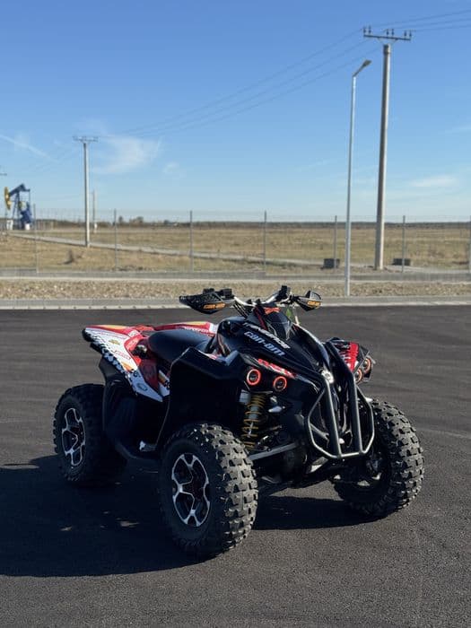 Can am renegade 800r numar negru (nu cf moto,polaris,linhai)