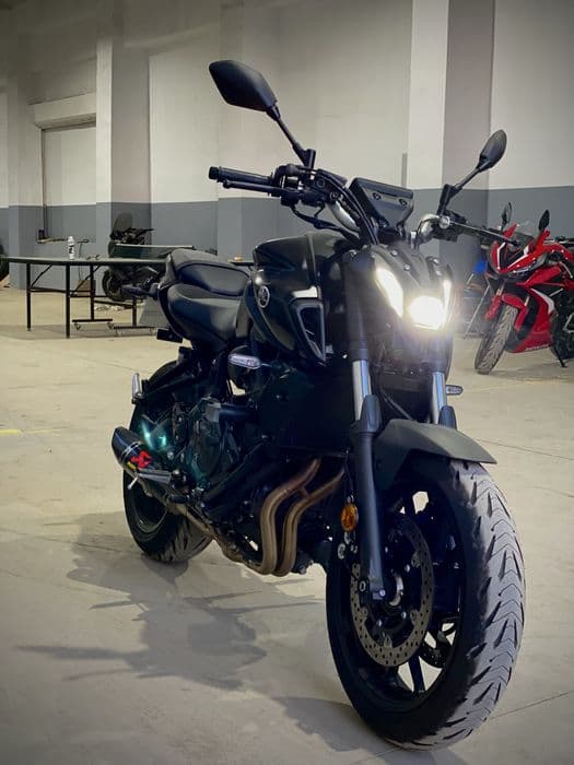 Yamaha MT07 2023 BLACK limitata A2 35 kw