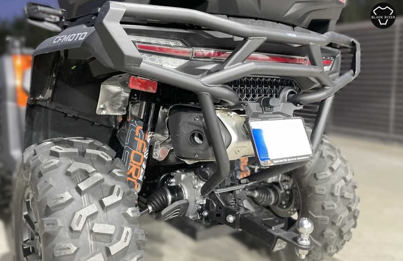 2 Tipsuri Evacuare, Toba sport CFMoto X10 X8, Otel, 48mm + garnituri