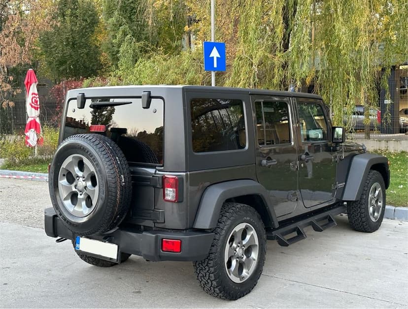 Jeep Rubicon an fab 2018 Motor 2.8 CRD 200 CP accept si variante auto!