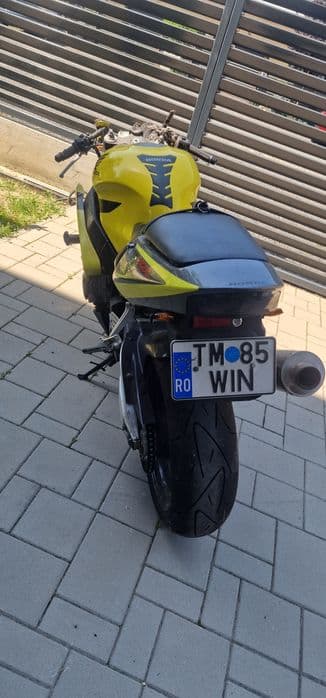 Cadru cu acte si roata cu discuri Honda CBR929RR 929